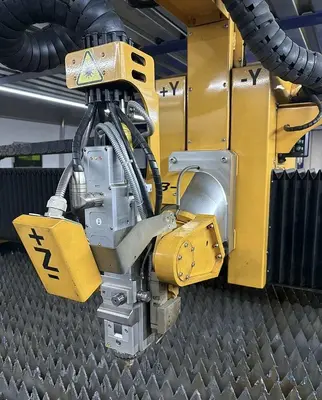 USED 2016 MICROSTEP MSF 4001.20LTK+T500 4KW IPG