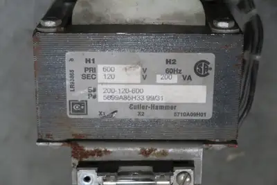 200 VA Control Transformer, 600 pri. volts, 120 sec. volts
