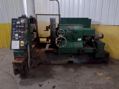 6" TO 24" SANRIKU MODEL #YS-800 HEAVY DUTY PIPE FACING MACHINE: STOCK #17948