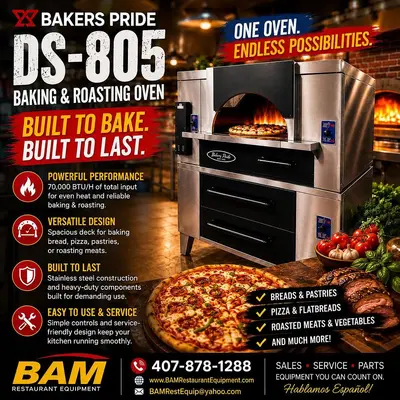 Used BAKER'S PRIDE DS-805 Ovens Florida US | BAM Discount Restaurant Equipment #1280285