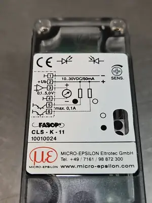 FASOP CLS-K-50 Photoelectric Micro Epsilon Loc5C27