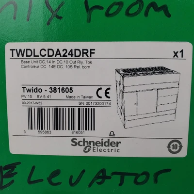New | in-Stock Schneider Electric TWDLCDA24DRF PLC Processors California US | American Industrial Supply Co. #1445091