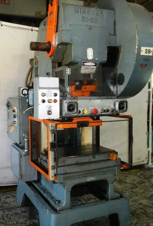 Used 1976 MINSTER 1-60 Gap Frame (OBS) Presses | BLUMBERG MACHINERY COMPANY #398775