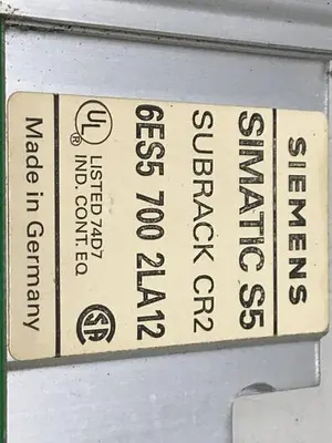 USED SIEMENS 6ES5 700-2LA12