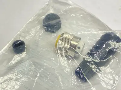 MIN-4MP-FW | Mencom  Field Wireable Connector MIN Plug 4-Pole - New