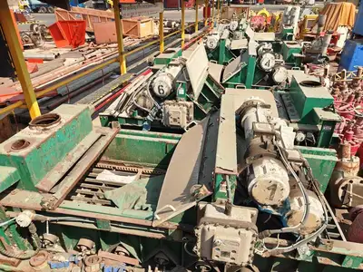 (5) Derrick FLC-514 VE Vapor Extraction Flo-Line Cleaner shale shakers.