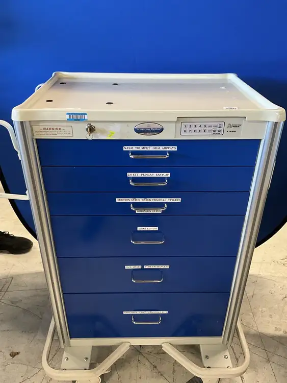 Used Armstrong Medical Industries Emergency / Procedure Cart Furniture (Medical) Texas US | PT Medical Technologies #1458666