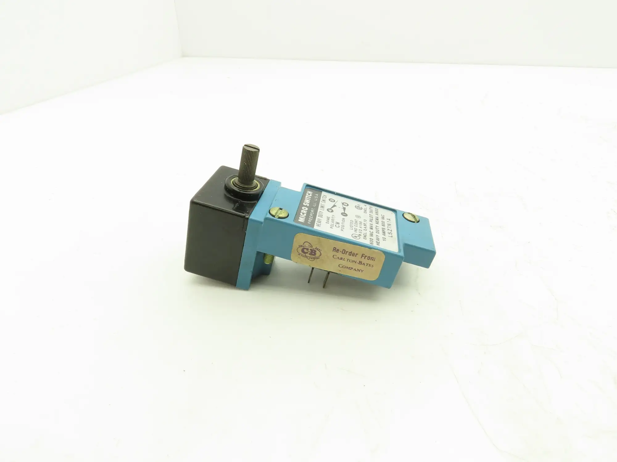 Honeywell LSZ7N1A Heavy Duty Limit Micro Switch 600VAC 10A NEMA A600