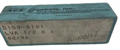 USED ACE CONTROLS 4.174.098 SHOCK ABSORBER LVA 1/2 X 1 D150-0101
