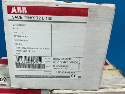 Used ABB TMAX T2L 160 Circuit Breakers Ohio US | HGR 24 #1455420