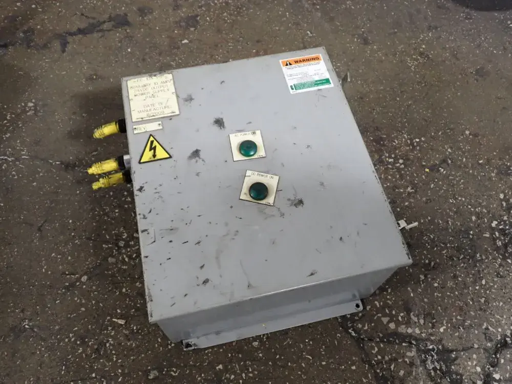 Control Technique Inc 10 Amps  Power Supply Panel