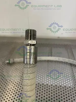 USED SANI TECH STHT-WR-0500 60" SILICONE HOSE W/ THREADED AND 1/2" SANITARY FITTING