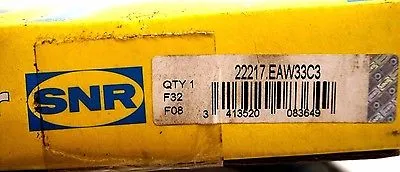 NEW SNR 22217.EAW33C3 ROLLER BEARING 22217EAW33C3