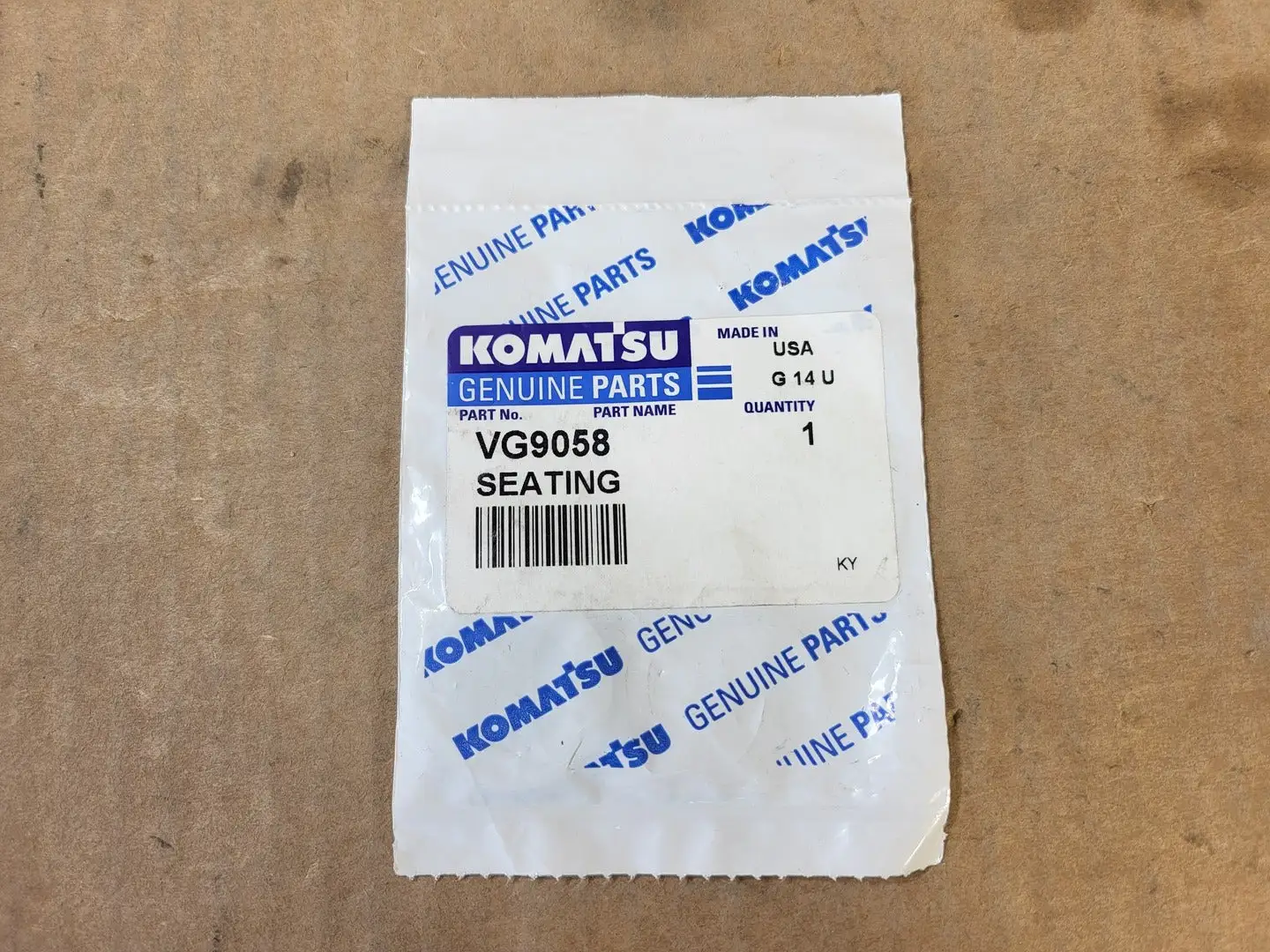NEW KOMATSU VG9058