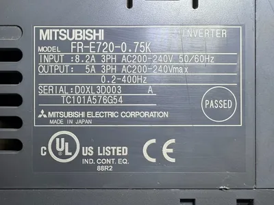 MITSUBISHI FR-E720-0.75K Variable Frequency Drive | Shelby Machinery LLC (3)