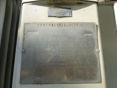 3750 KVA GE Silicone Transformer, 13.8KV Pri, 2400Y/1385V Sec