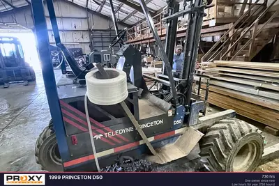 Used 1999 PRINCETON D50 Internal Combustion Forklifts: Pneumatic Tire Georgia US | Proxy Equipment #1385078