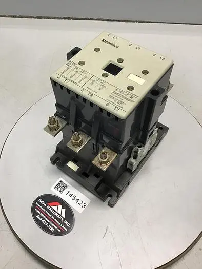 Used SIEMENS 3TF52 PLC Contactors Michigan US | Ideal Machinery #693371