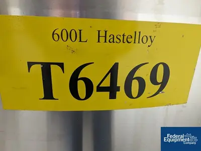 USED DCI 600 Liter DCI Reactor, Hastelloy C22, 45/150#