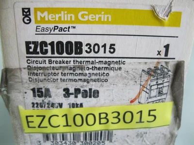 NEW Merlin Gerin EZC100B3015