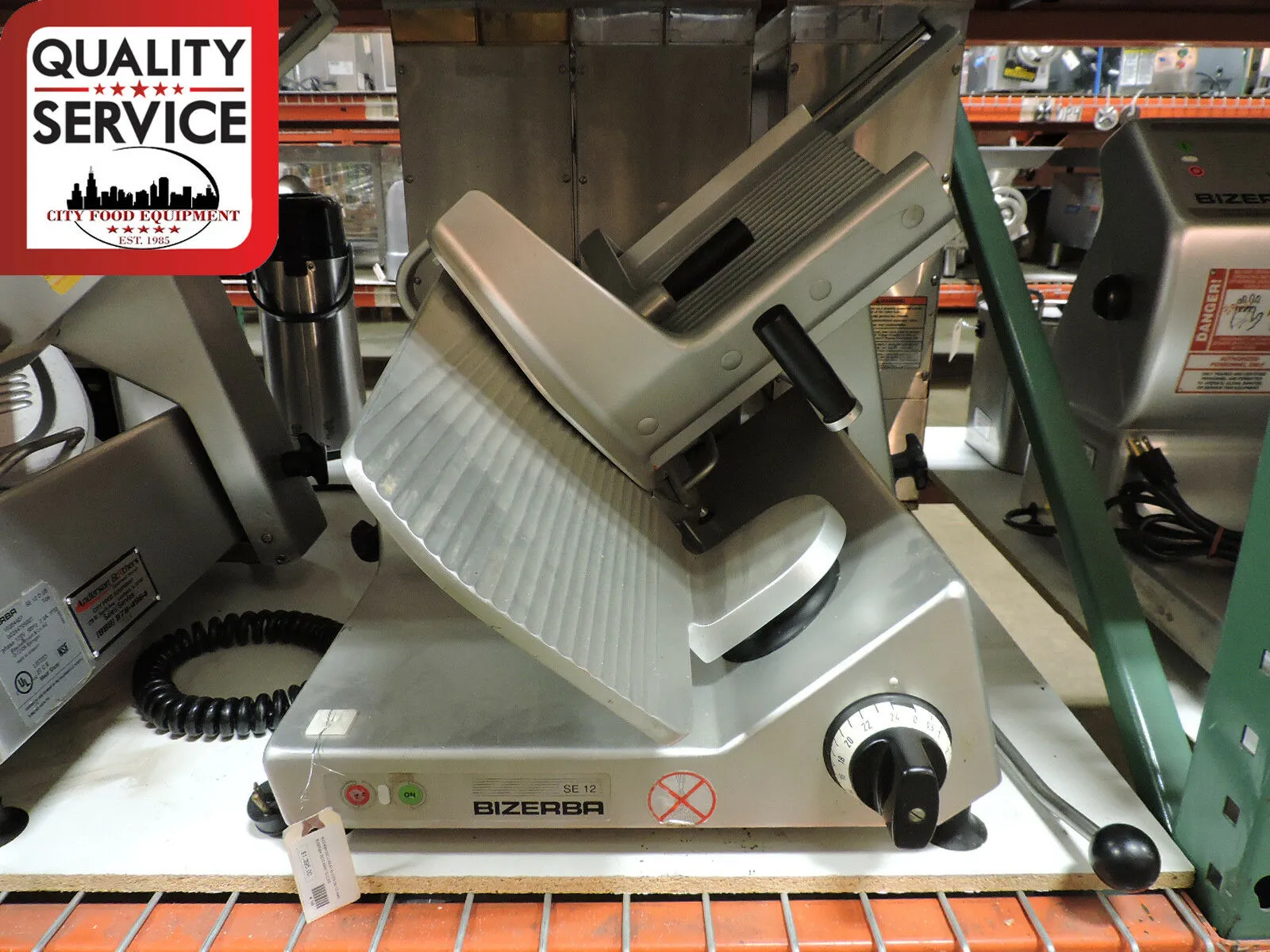 Bizerba SE12 Manual Commercial Deli Meat Slicer