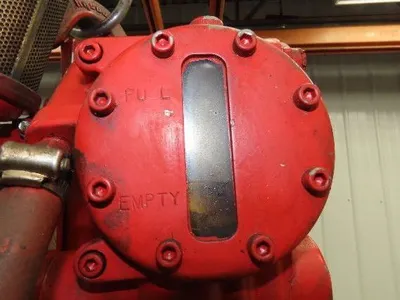 Chicago Pneumatic 1/4 Ton 500Lb Power Vane Air Chain Hoist 15' Lift w/Pendant