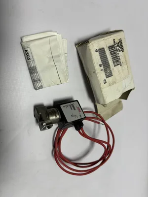 Asco U8356B48V 1/8” Universal Stainless Steel 3-Way Valve, 24 VDC 0-32 PSI