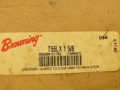 Browning T55LX1 5/8 Torque Limiter 1-5/8" Bore 5-1/2" OD