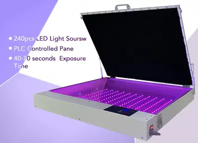 Used _UNKNOWN_ Qomolangma Tabletop Precise 24.8in x 32.6in 120W Vacuum LED UV Exposure Unit Plate makers Oklahoma US | Wide Image Solutions #1526772