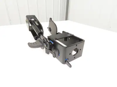 Hyster 8808585 Forklift Steering Column Tilt Bracket Assembly Removed From E80XN