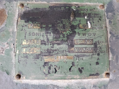 Lufkin D912 Gearbox