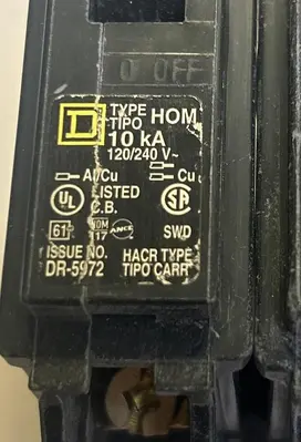 Used SQUARE D HOM120 Miscellaneous Equipment (Electrical & Power) | Surplus Asset Holdings #1200315