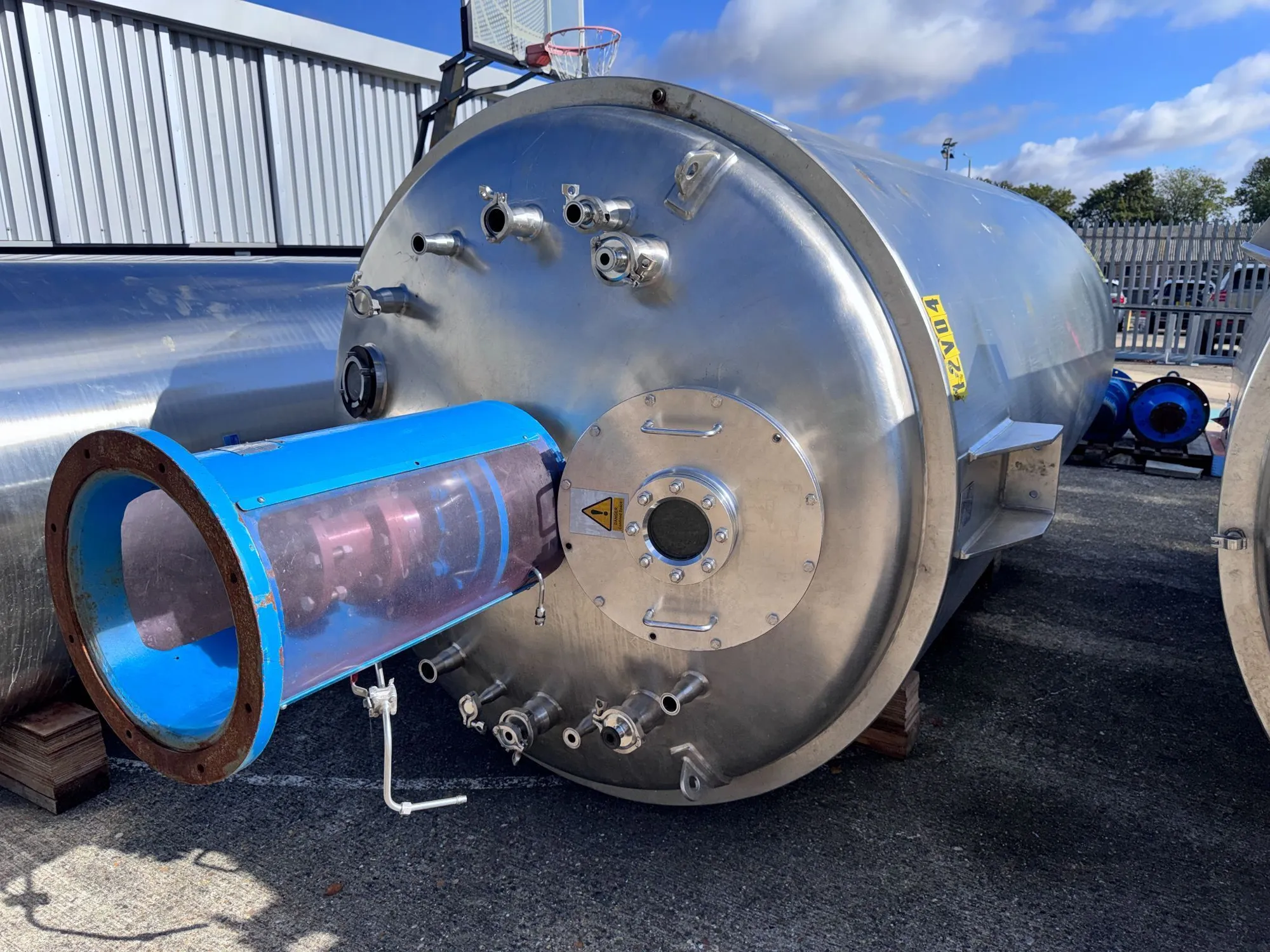 Used REO STAINLESS 8,000 Litre Reactors New Jersey US | Perry Equipment #1420615