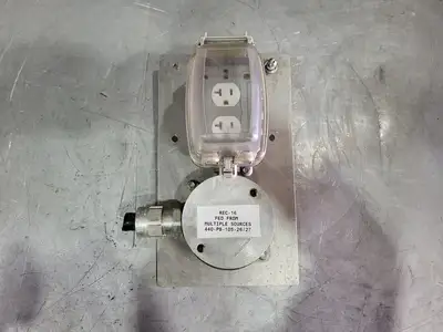 2 Gang Receptacle Outlet w/ Junction box