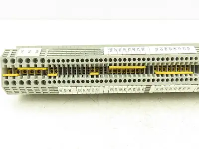 Allen Bradley 1492-J3 Terminal Block & 1492-J6 With 1 DIN Rail 800V Lot of 108