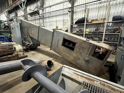 Used 2007 WHEELABRATOR ES-1838-22 Roller Conveyor Shot Blaster Pennsylvania US | Shot Blasting Equipment #1368842