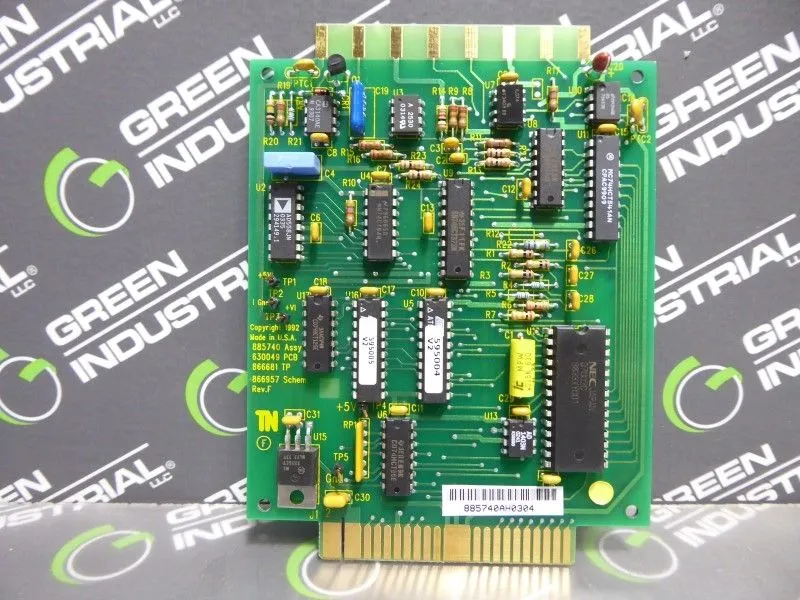 Texas Nuclear 885740 CPU Board 630049 866681 866957 Rev. F Used