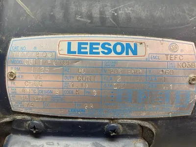 Used LEESON C6T17FC1OE Industrial Controls Ohio US | Surplus Asset Holdings #1240998