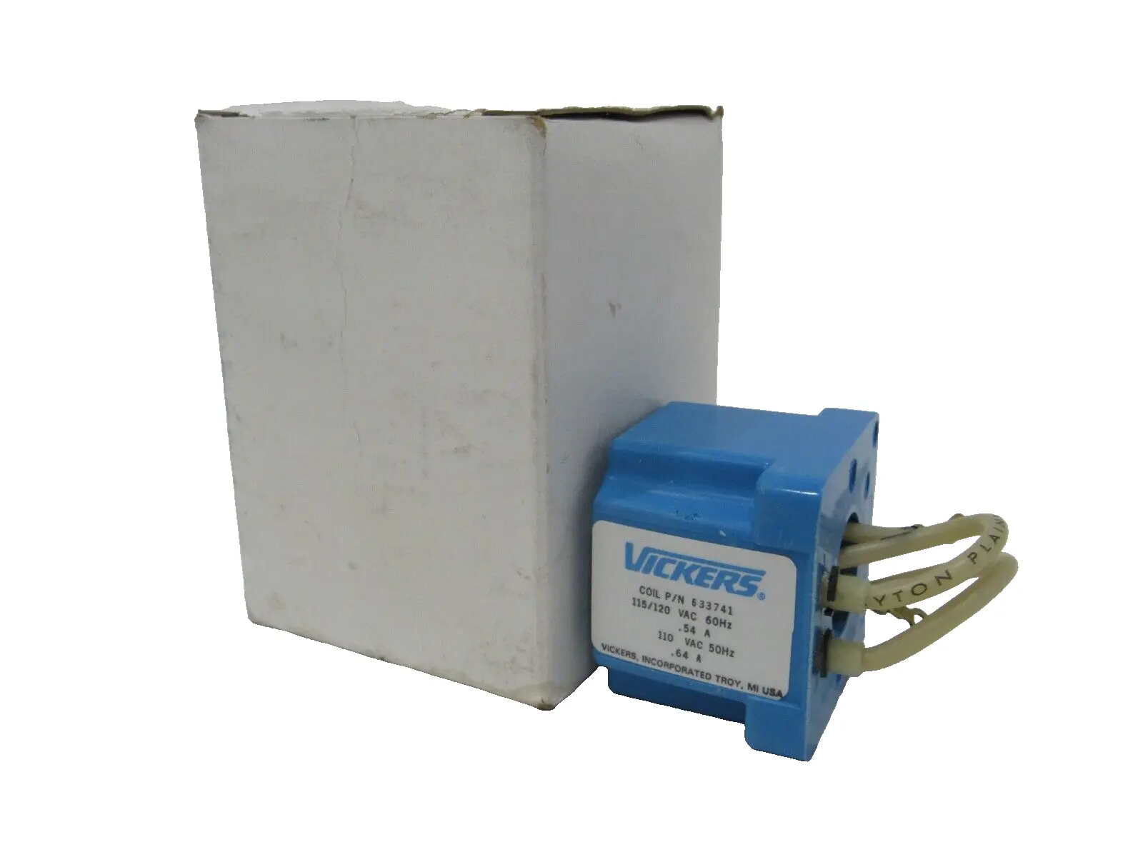 NEW VICKERS 633741 VALVE COIL 115/120 VAC 60HZ .54A