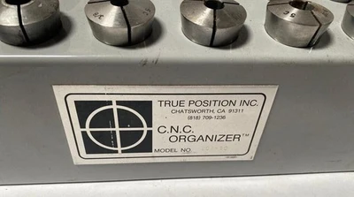 48 Pcs Set of 5C Collets With True Position CNC Organizer