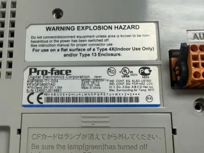 USED PRO-FACE PFXGP3600TAD