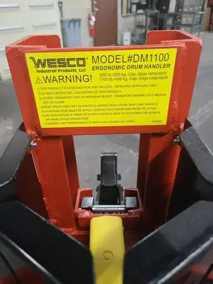Used WESCO DM-1100 Drum Lifters Pennsylvania US | Hildebrand Machinery Co. #1481791