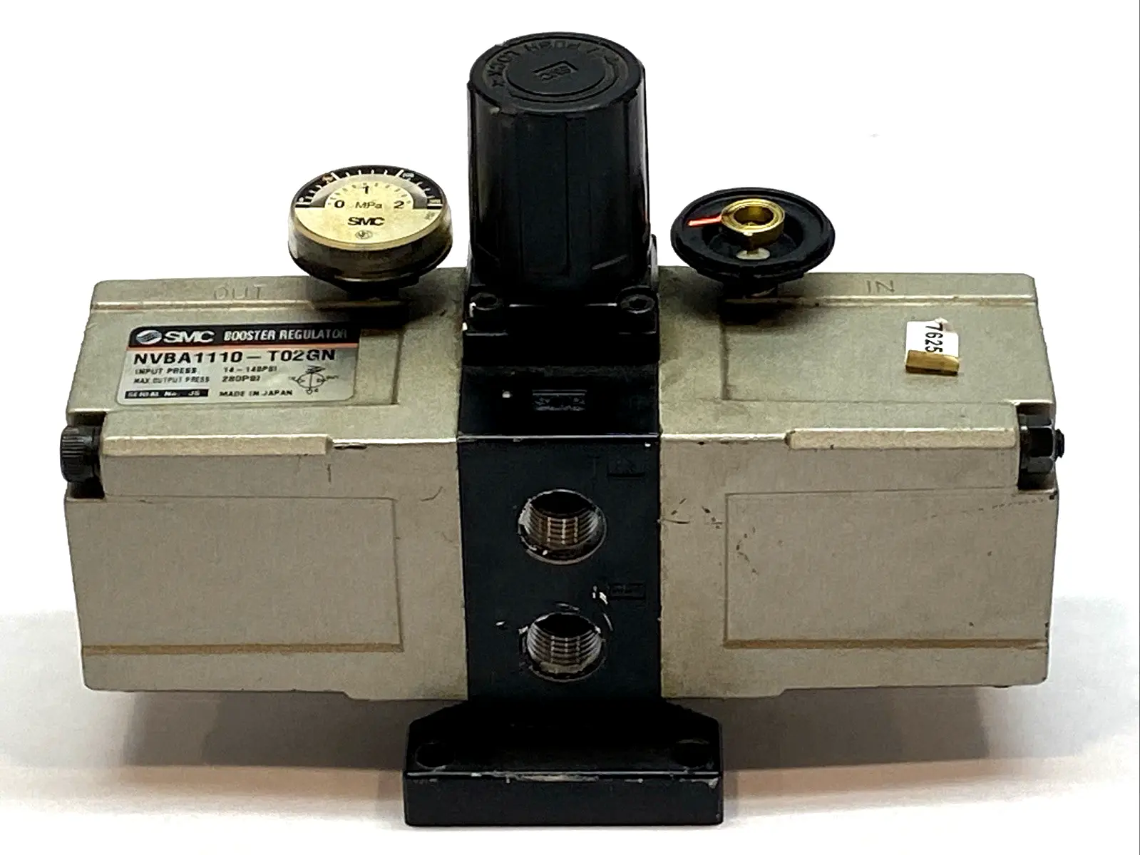 USED SMC BOOSTER REGULATOR 1/4" NPT