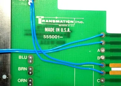 USED TRANSMATION INC. 555001-288 CIRCUIT BOARD 555001288