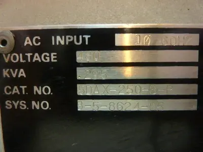 USED DINGMAN 5DAX-250-8-P
