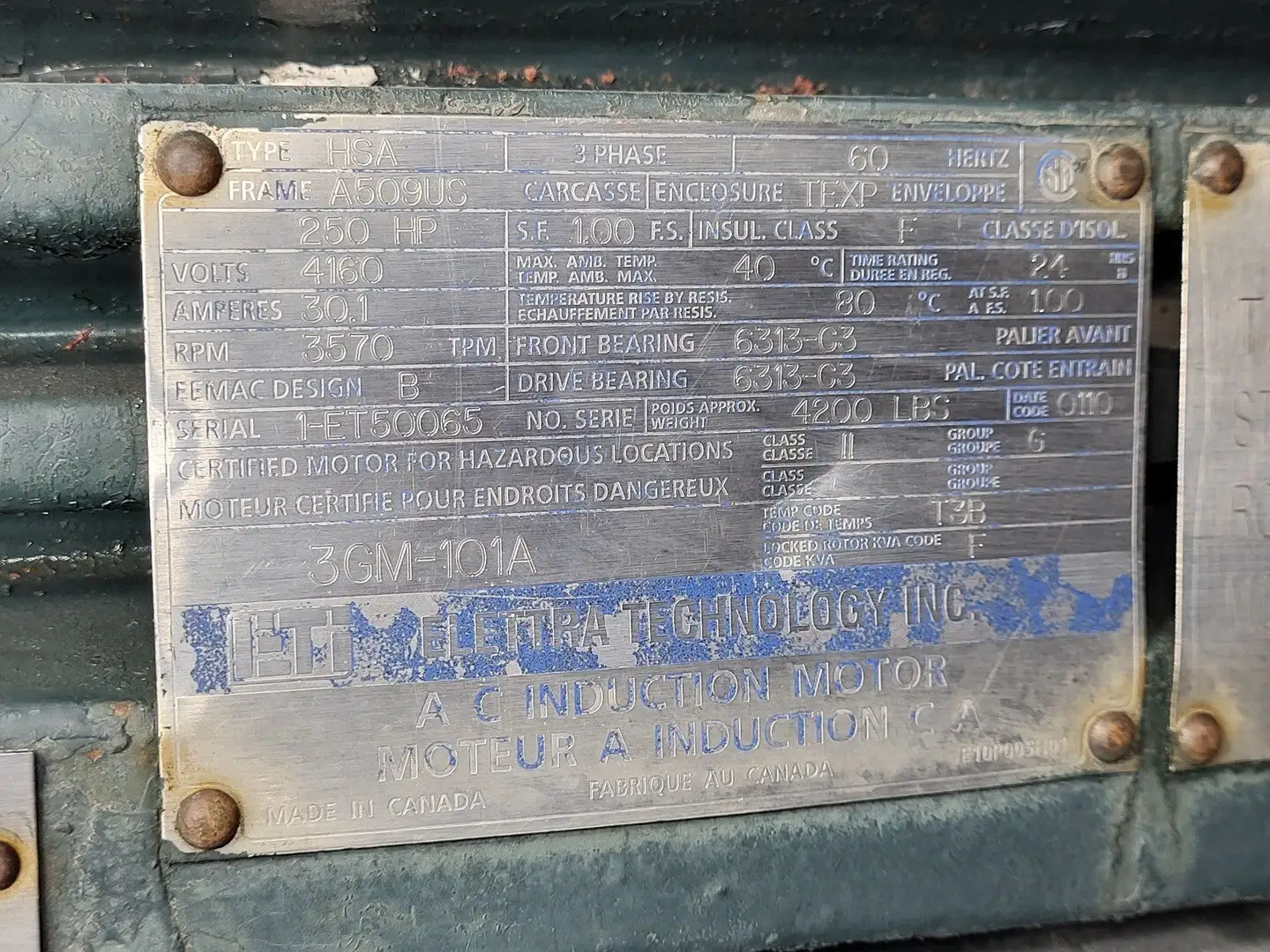 USED ELETTRA TECHNOLOGY 3GM-101A