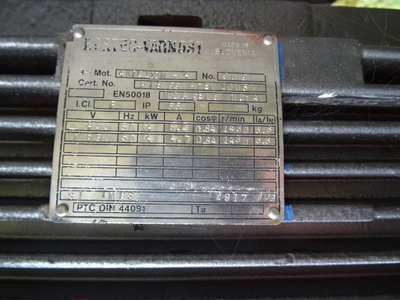 4 kw 20 rpm S/S Paddle Stirrer