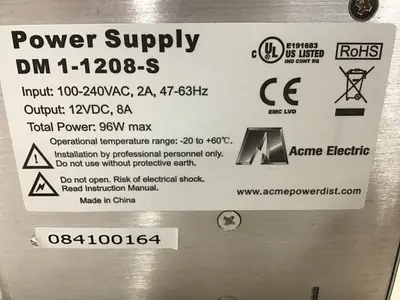 USED ACME ELECTRIC DM1-1208-S