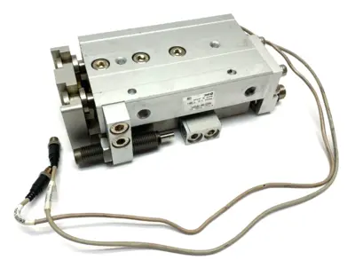 Used SMC Guided Pneumatic Slide Table Rotary Actuators Michigan US | Maverick Industrial Sales #1394787