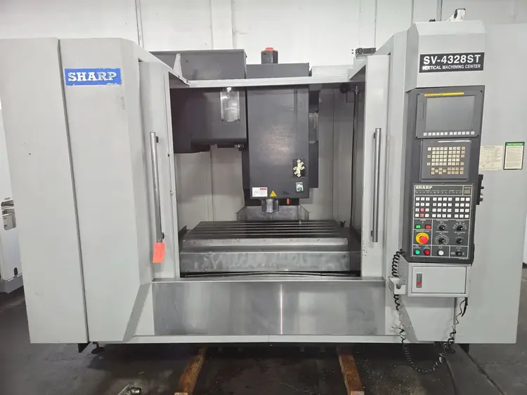 Used 2014 SHARP SV-4328ST Vertical Machining Centers Ohio US | Toolquip, Inc. #946059